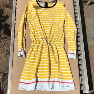 Petit Bateau Stripped Girls Dress